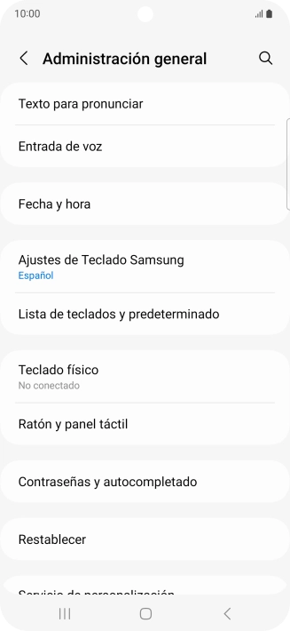 Pulsa Restablecer.