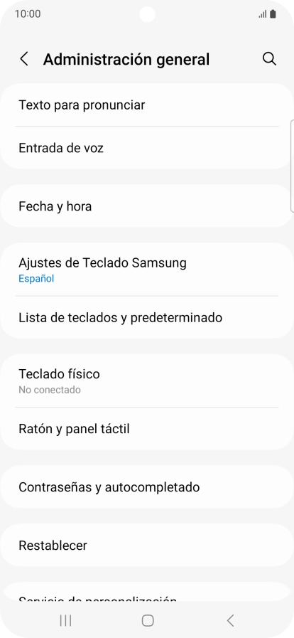 Pulsa Restablecer.