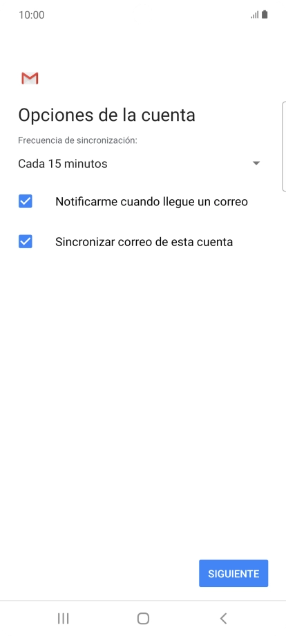Pulsa la lista desplegable bajo 