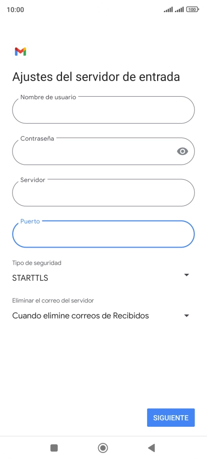 Pulsa la lista desplegable bajo 