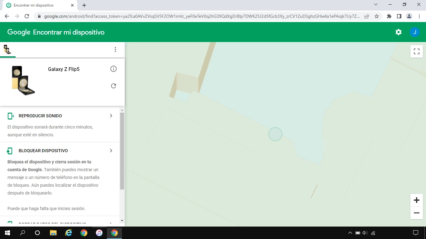 Haz clic en el dispositivo deseado.