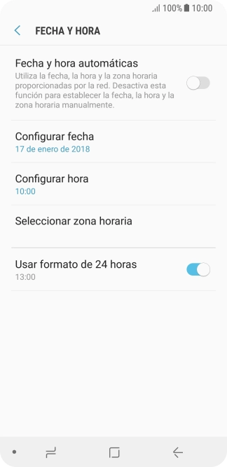 Pulsa el indicador junto a 