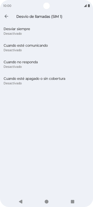 Pulsa la tecla de inicio para terminar y regresar a la pantalla de inicio.