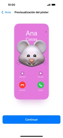 Pulsa Continuar.