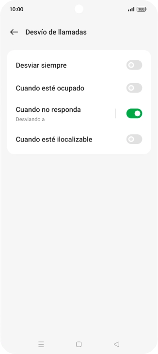 Pulsa la tecla de inicio para terminar y regresar a la pantalla de inicio.