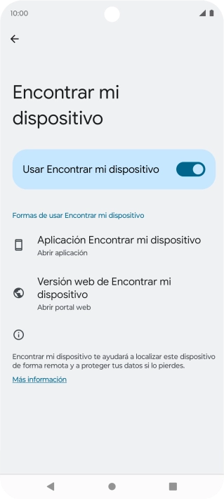Pulsa la tecla de inicio para terminar y regresar a la pantalla de inicio.