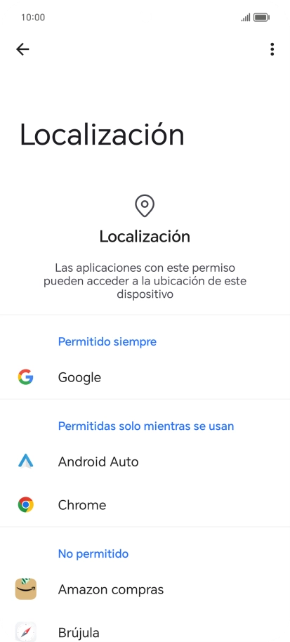 Pulsa la app deseada.