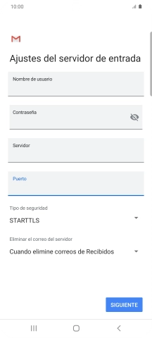 Pulsa la lista desplegable bajo 
