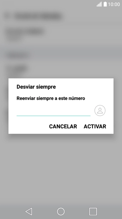 Introduce +34600132000 y pulsa ACTIVAR.