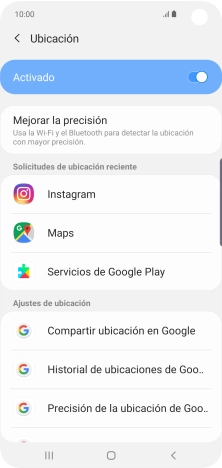 Pulsa Precisión de la ubicación de Goo...