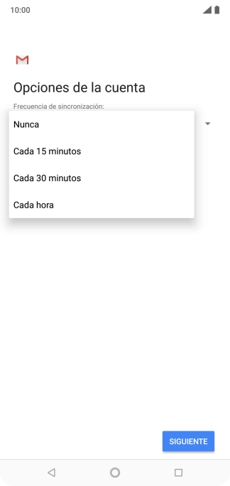 Pulsa el ajuste deseado.