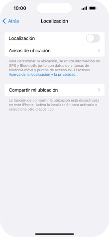 Pulsa el indicador junto a 