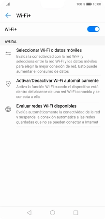 Pulsa el indicador junto a 