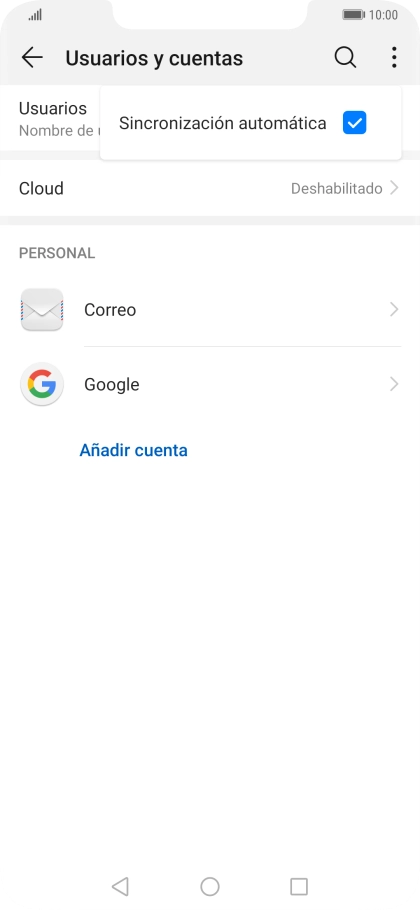 Pulsa en el campo junto a 