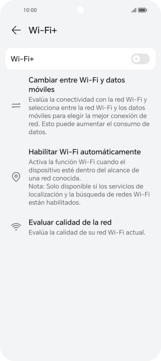 Pulsa el indicador junto a 