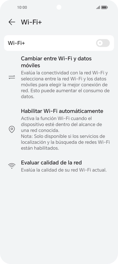 Pulsa el indicador junto a 