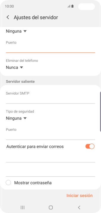 Pulsa la lista desplegable bajo 