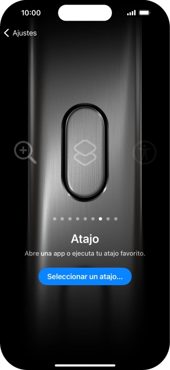 Si el teléfono lo solicita, sigue las indicaciones de la pantalla para elegir más ajustes de la función que has seleccionado.