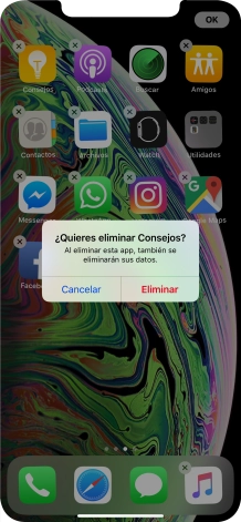 Pulsa Eliminar.