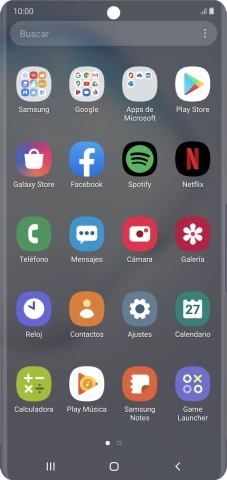 Pulsa Galería y desplázate a la carpeta deseada. Pulsa Galería y desplázate a la carpeta deseada.