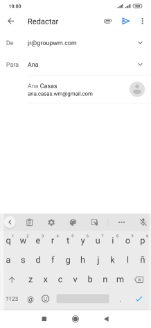 Pulsa el contacto deseado.