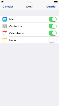 Si aparece en la pantalla esta imagen, tu cuenta de correo electrónico ha sido reconocida y configurada automáticamente. Sigue las indicaciones de la pantalla para introducir más información y terminar la configuración.