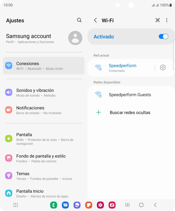 Pulsa la tecla de inicio para terminar y regresar a la pantalla de inicio.