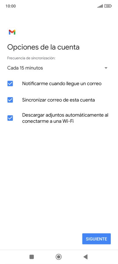 Pulsa la lista desplegable bajo 