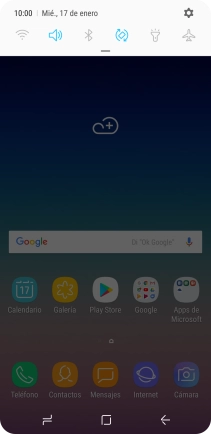 Pulsa el icono de ajustes.