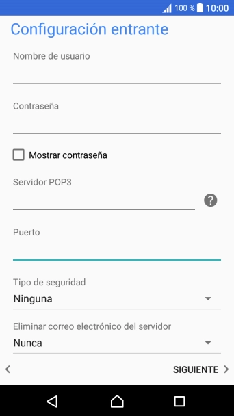 Pulsa la lista desplegable bajo 