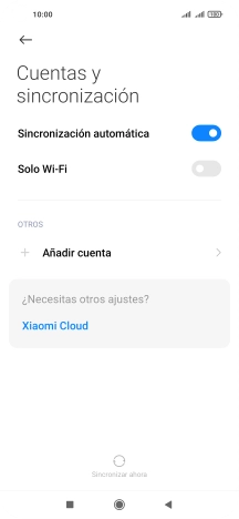 Pulsa Añadir cuenta.