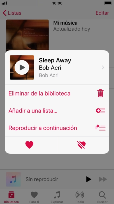 Pulsa la función deseada y sigue las indicaciones de la pantalla para utilizar la función seleccionada.