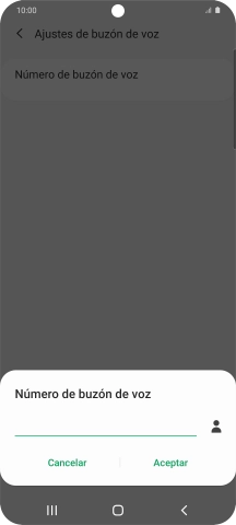 Introduce 22177 y pulsa Aceptar.