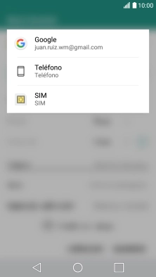 Pulsa Teléfono.