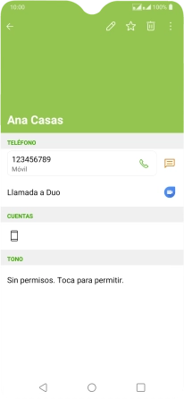 Pulsa la tecla de inicio para terminar y regresar a la pantalla de inicio.