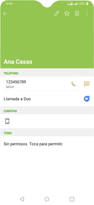 Pulsa la tecla de inicio para terminar y regresar a la pantalla de inicio.
