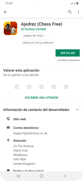 Pulsa la tecla de inicio para terminar y regresar a la pantalla de inicio.