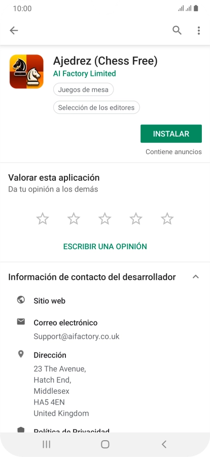 Pulsa la tecla de inicio para terminar y regresar a la pantalla de inicio.