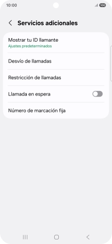 Pulsa Desvío de llamadas.