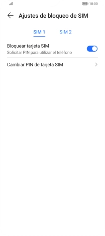 Pulsa el indicador junto a 