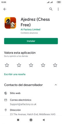 Pulsa la tecla de inicio para terminar y regresar a la pantalla de inicio.