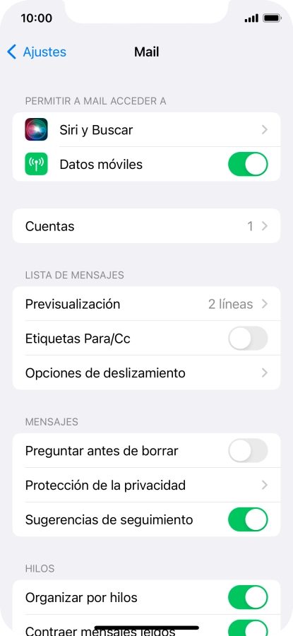 Pulsa Cuentas.