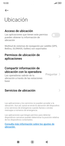 Pulsa el indicador junto a 