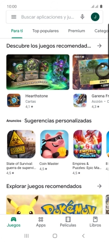 Desliza el dedo hacia la derecha desde la parte izquierda de la pantalla. Desliza el dedo hacia la derecha desde la parte izquierda de la pantalla.