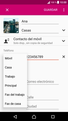 Pulsa el tipo de número deseado.