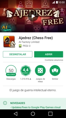 Pulsa DESINSTALAR.