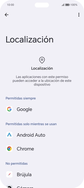Pulsa la app deseada.