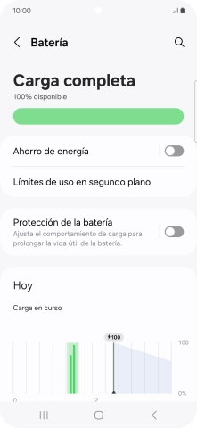 Pulsa Ahorro de energía. Pulsa Ahorro de energía.