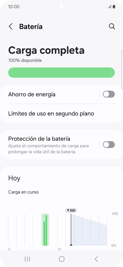 Pulsa Ahorro de energía. Pulsa Ahorro de energía.