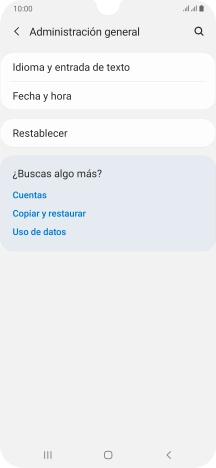 Pulsa Restablecer.